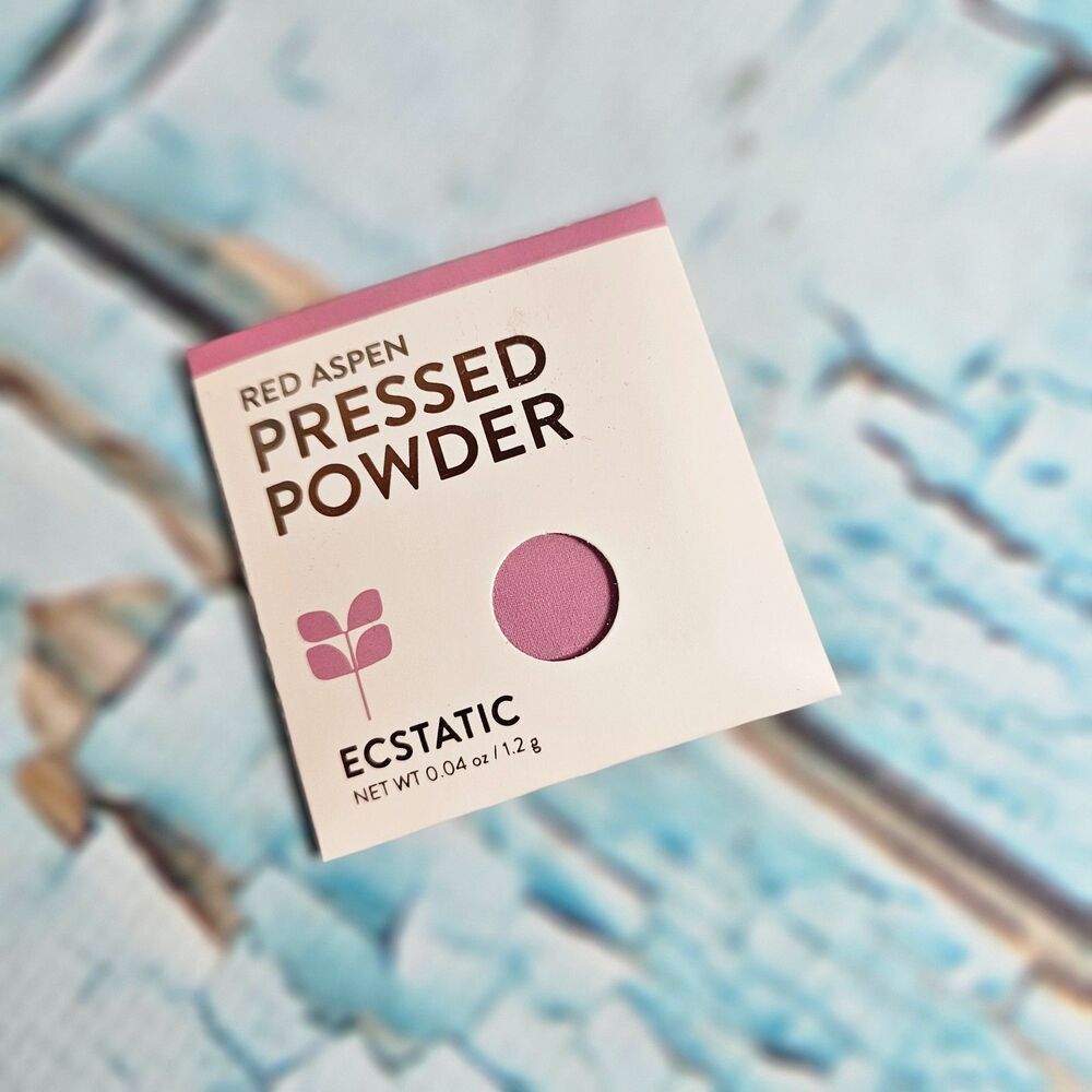 New Red Aspen Ecstatic Pink Matte Multi-Use Pressed Powder Eyeshadow Blush